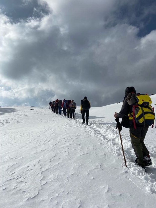 Private trip trekking in the mountains